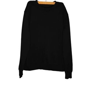 Goodfellow Black Long Sleeve Crew Neck Sweater